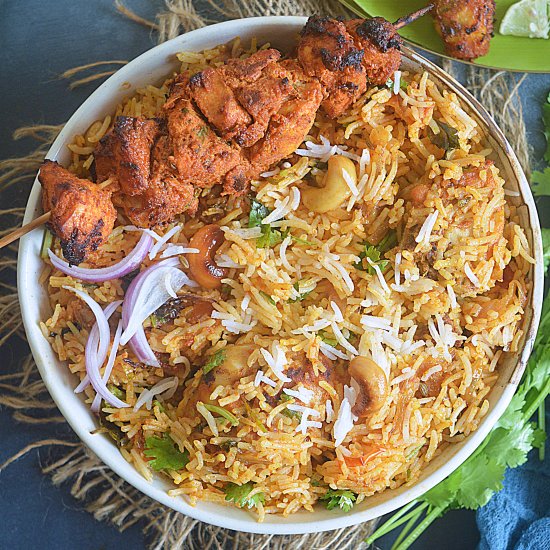 Chicken Tikka Biriyani