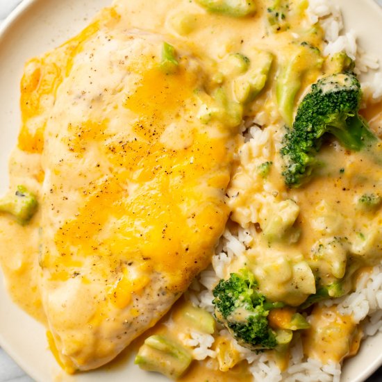 cheddar broccoli chicken bake