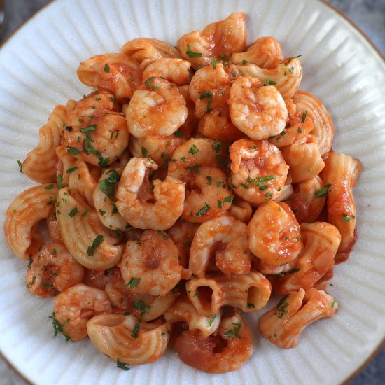 Shrimp macaroni