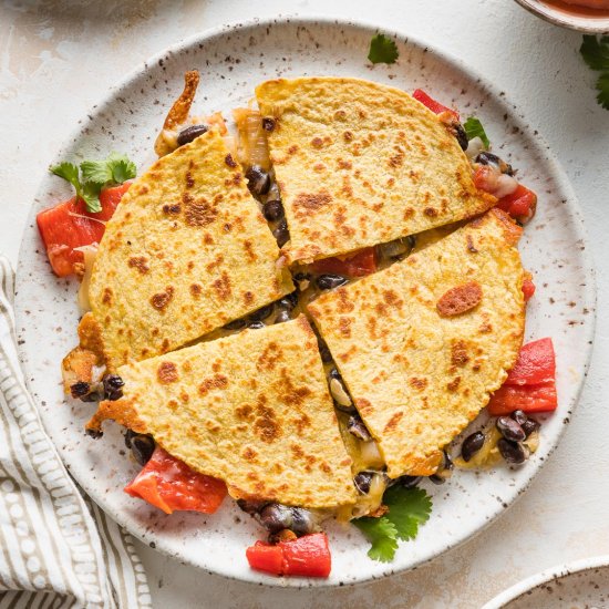 Black Bean Quesadillas