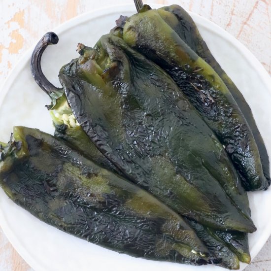 Roasted Poblano Peppers