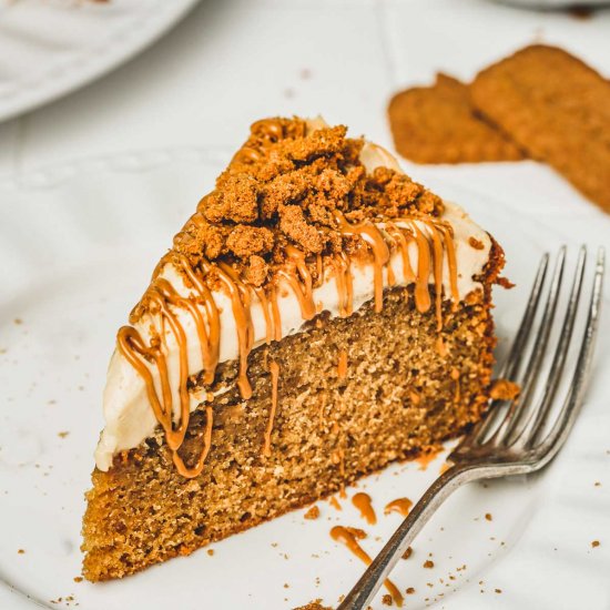 Cookie Butter Biscoff Cake