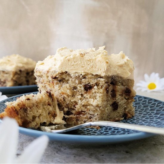 Banana Chocolate Chip Cake