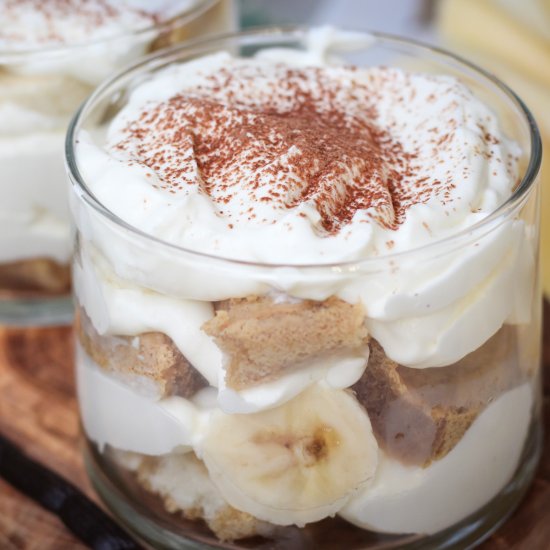 Tiramisu Cups without Mascarpone