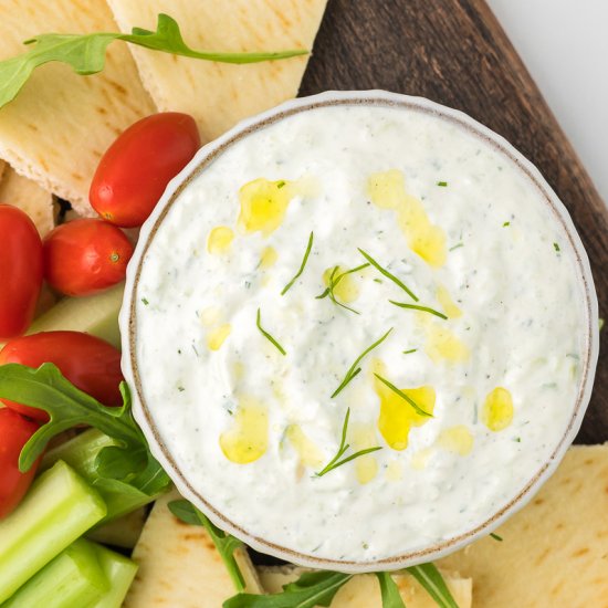 Tzatziki Sauce with Sour Cream