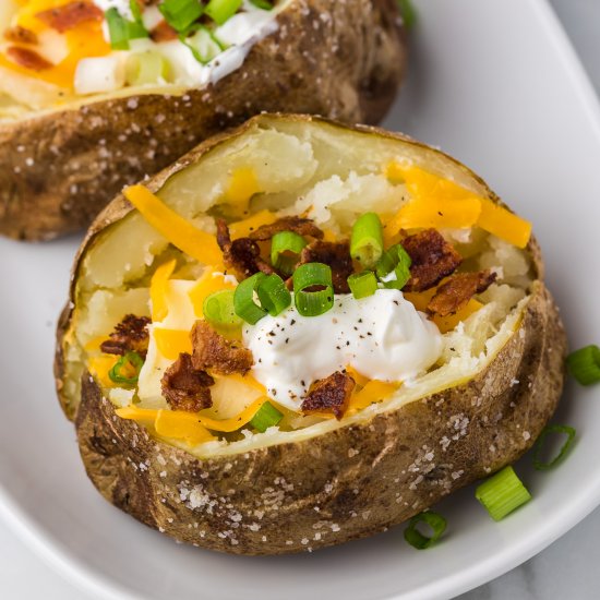 Air Fryer Baked Potatoes