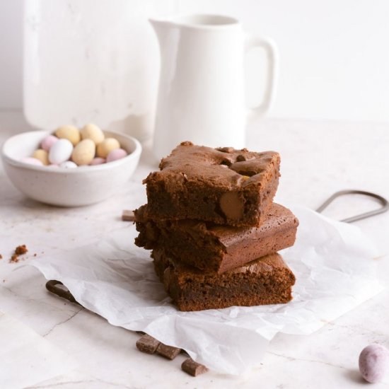 Cadburys Mini Egg Brownies