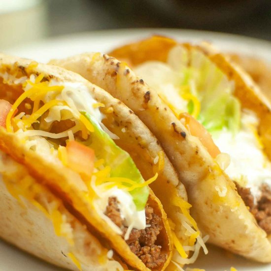 Air Fryer Cheesy Gordita Crunch