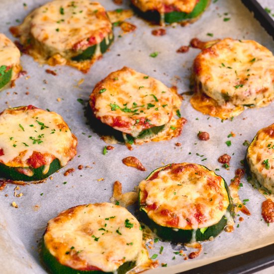 Zucchini Pizza Bites