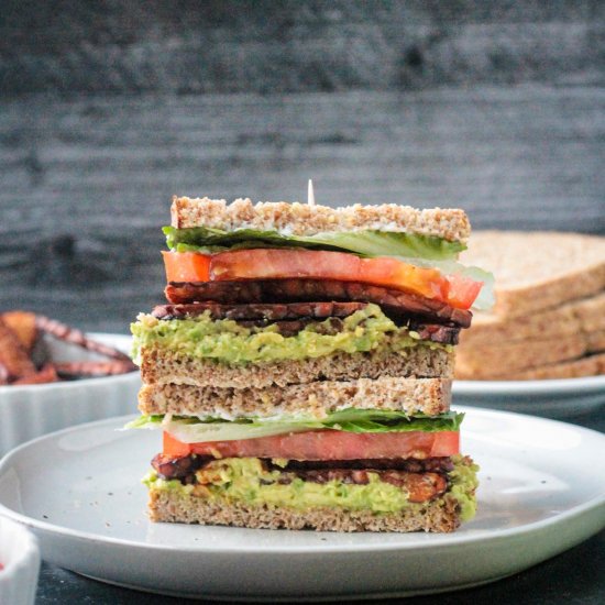 Vegan BLT Sandwich