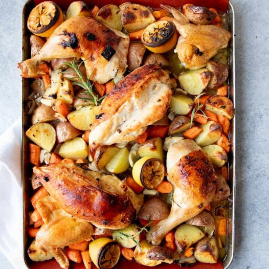 Sheet Pan Chicken and Veggies