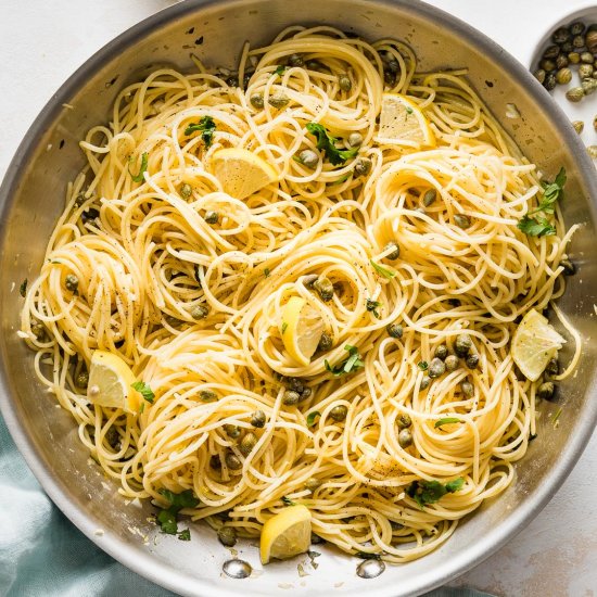 Lemon Caper Pasta