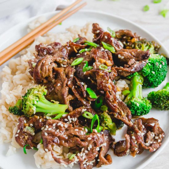 Shaved Beef Stir Fry