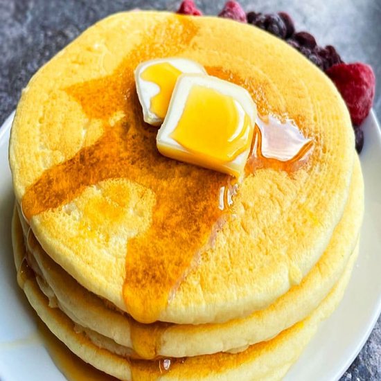 Fluffy Buttermilk Pancakes