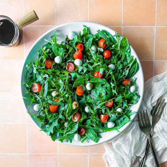 Arugula Caprese Salad