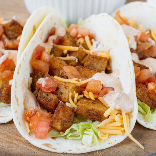 Spicy Potato Soft Taco