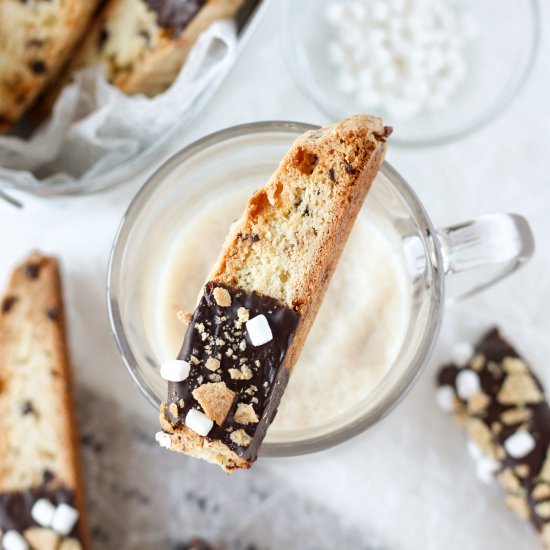 S’mores Biscotti Recipe