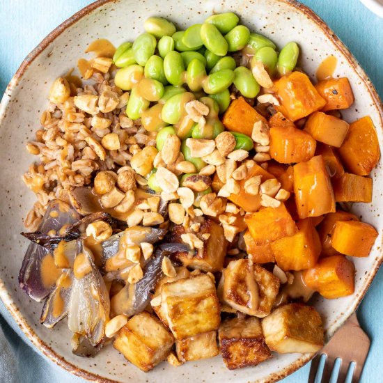 Crispy Tofu Buddha Bowl