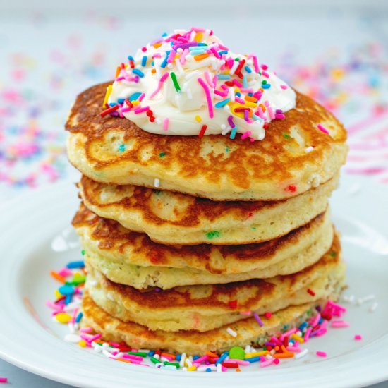 Cake Mix Pancakes