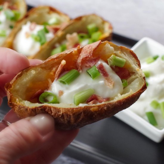 Air Fryer Potato Skins