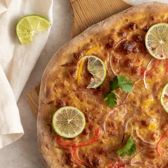 Thai Curry Pizza