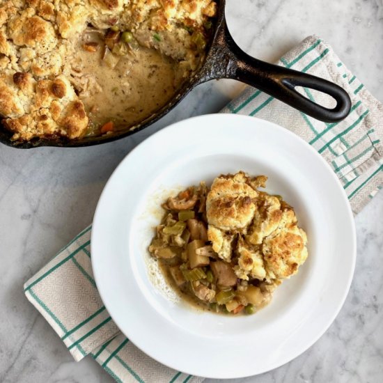 Skillet Chicken Pot Pie