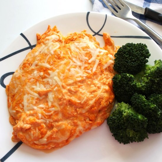 Buffalo Cream Cheese Chicken