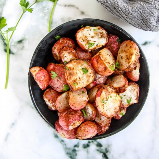 Air Fryer Radishes