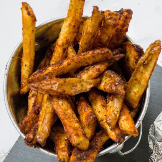 Five Guys Copycat Cajun Fries