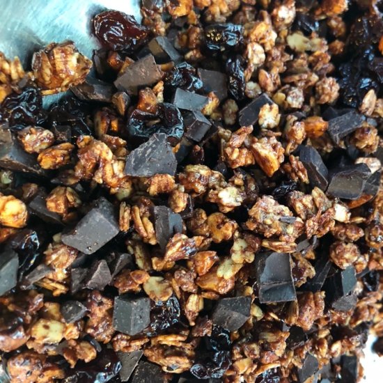 Healthy Chocolate Granola Recipe