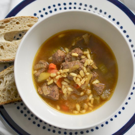 Beef and Barley Soup