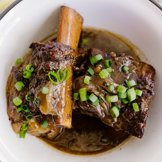 Balsamic Braised Beef Short Ribs