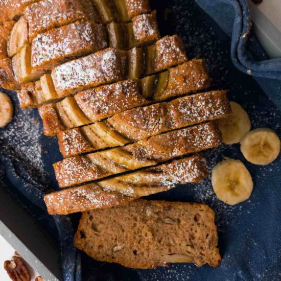 GF Sourdough Banana Bread