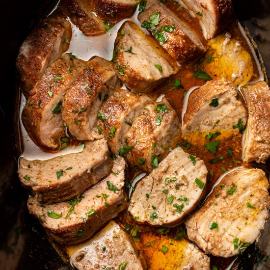 crockpot pork tenderloin