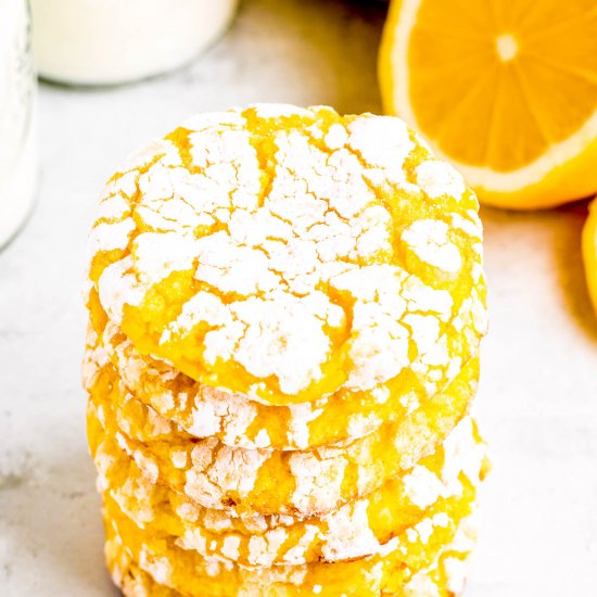 Lemon Cool Whip Cookies