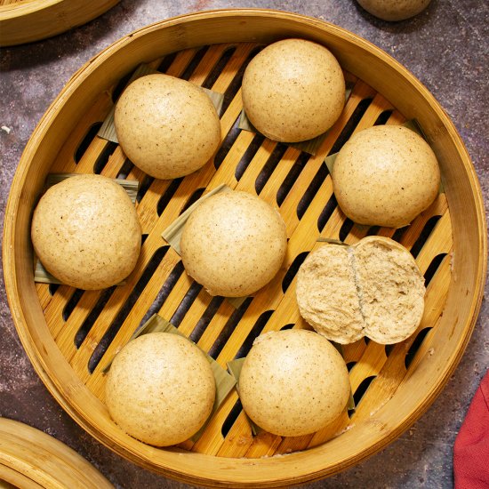 Steamed Buckwheat Buns