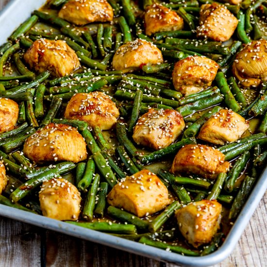 Asian Chicken Sheet Pan Meal