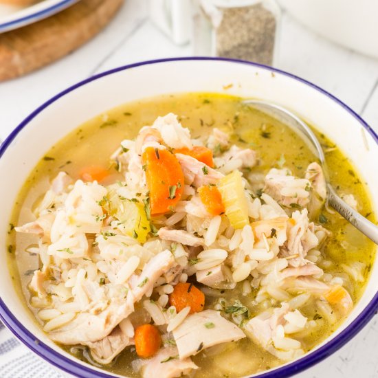 Turkey Rice Soup