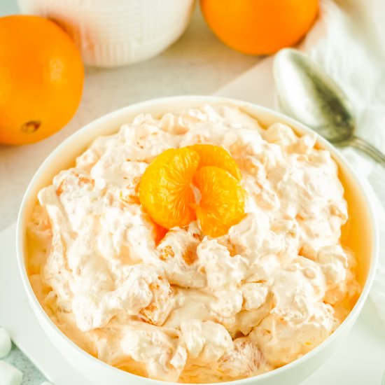 Orange Fluff Jello Salad