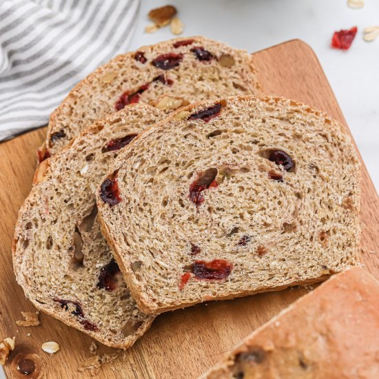 Cranberry Walnut Bread