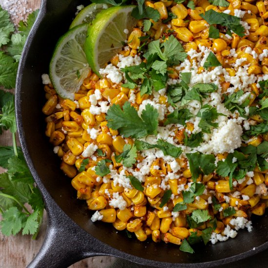 Easy Blackened Corn