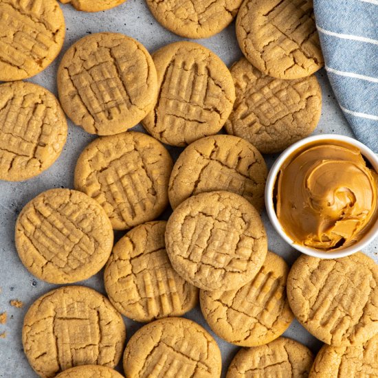 Classic Peanut Butter Cookies