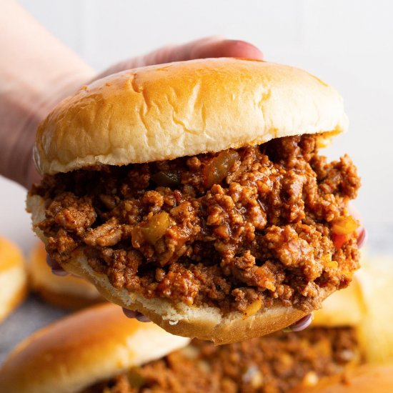 Homemade Sloppy Joes