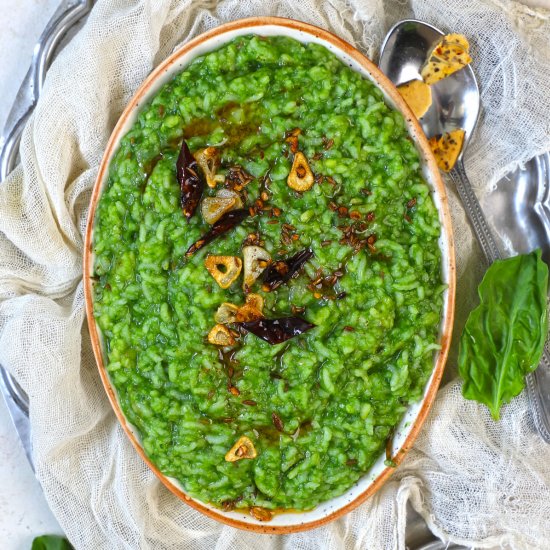 Palak Khichdi