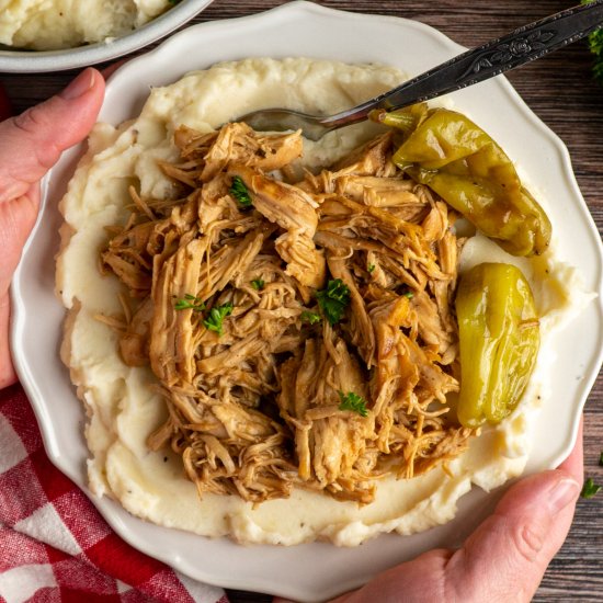 Crock Pot Mississippi Chicken