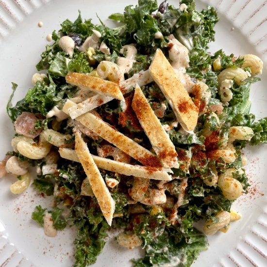 Mexican Street Corn Kale Salad