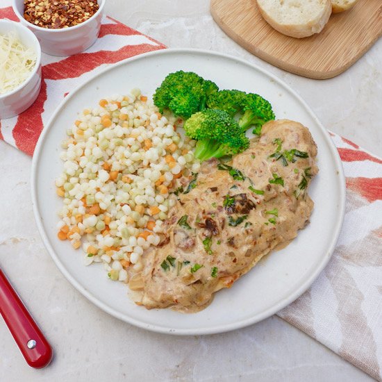 Creamy Sun Dried Tomato Chicken