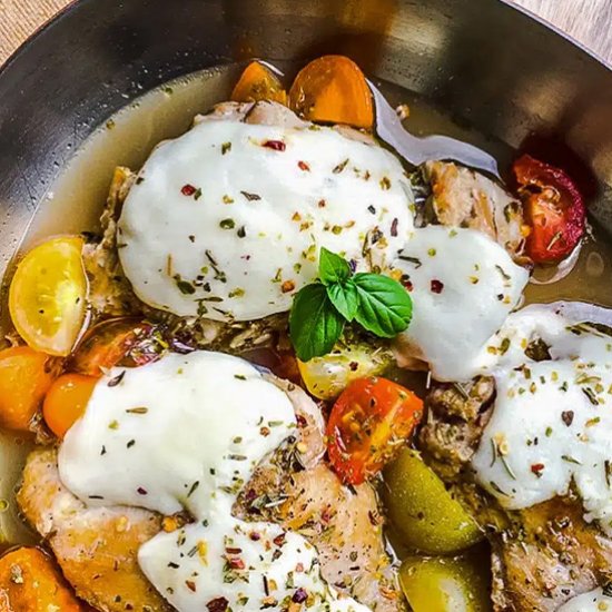 Mozzarella Chicken Thighs