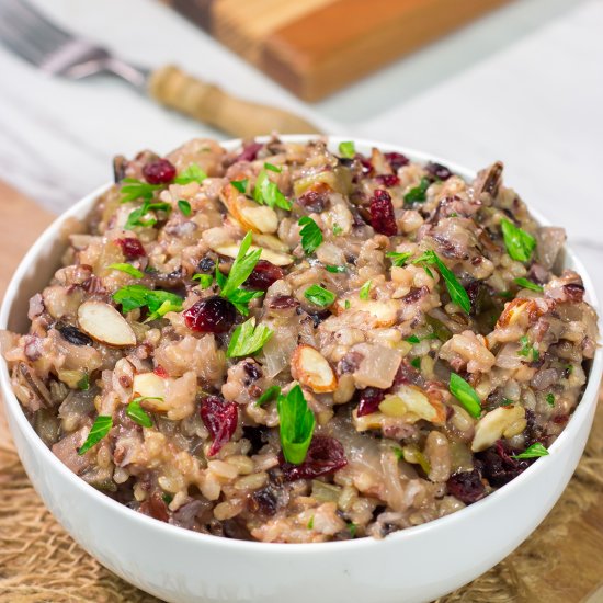 Slow Cooker Wild Rice