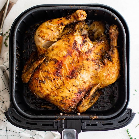 Air Fryer Whole Chicken